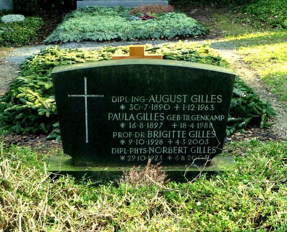 Grabstätte von Brigitte Gilles